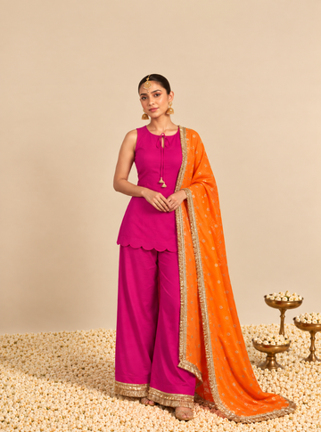 Jahaan Gulabi Farshi Set