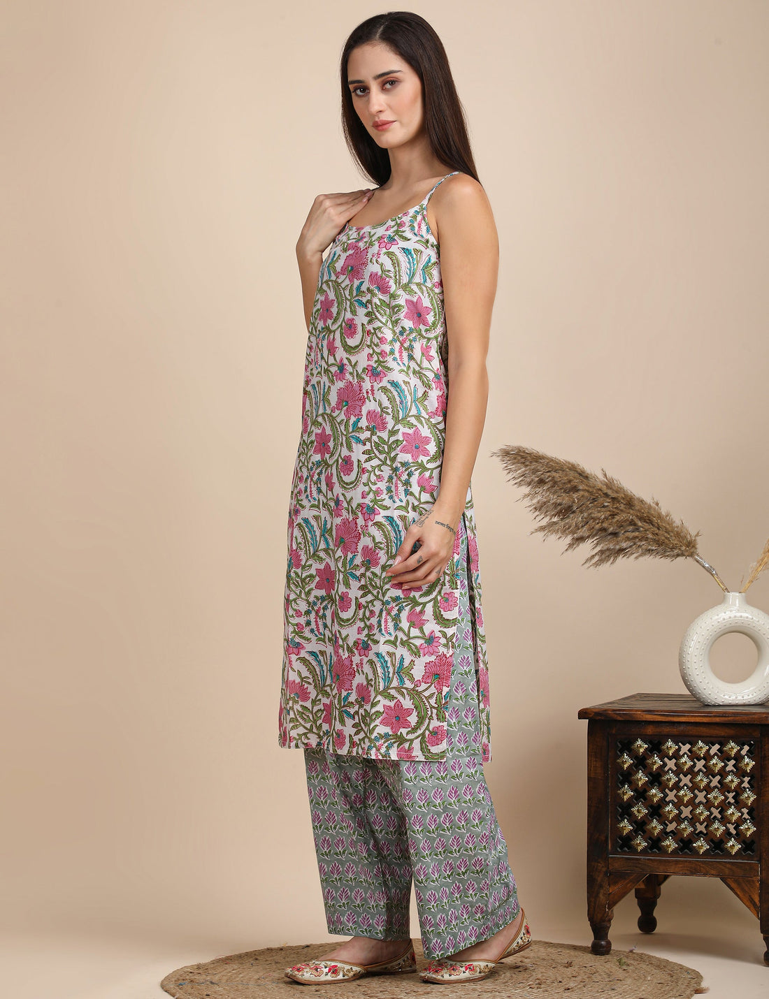 Ivory Garden noodle strap co-ord set
