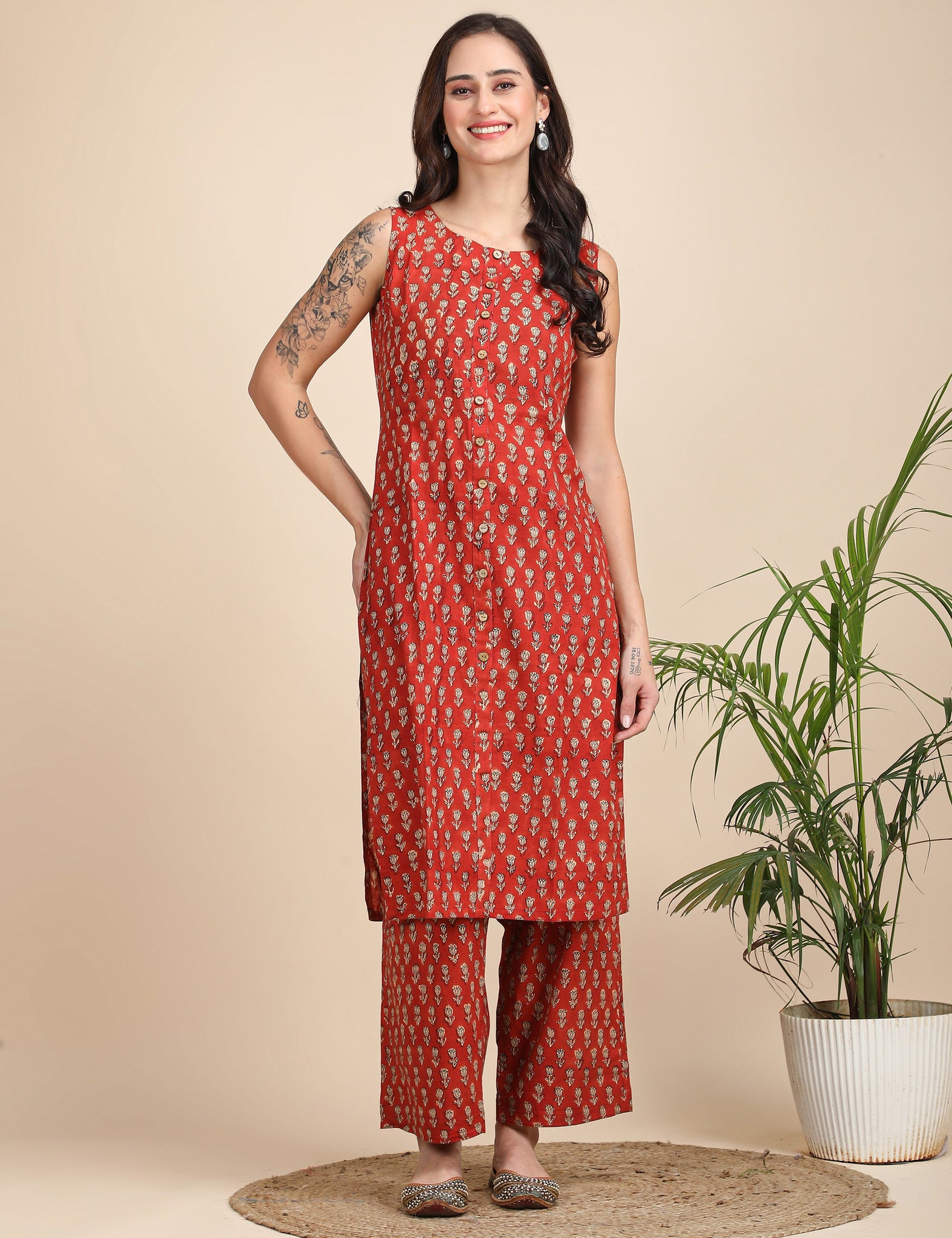 Rust Bloom Co-ord set