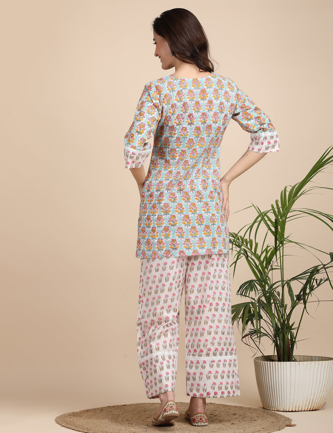 Blue boom tale co-ord set
